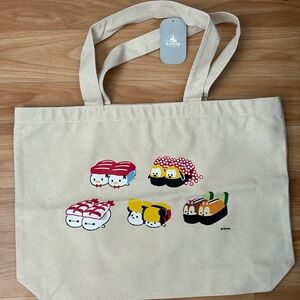 Japan Exclusive Disney Tsum Tsum Canvas Tote Bag